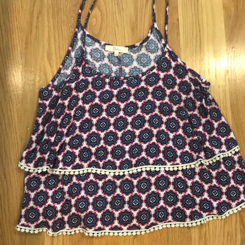 Patterned Top.